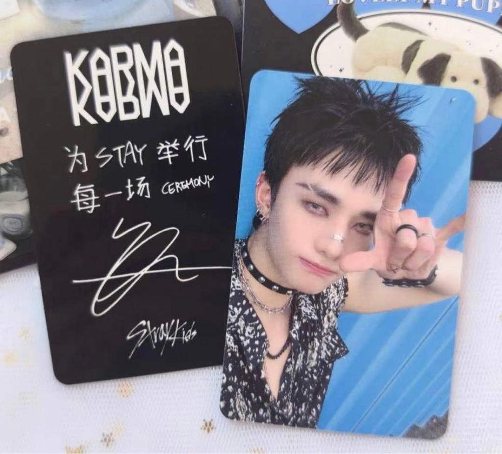 [USED] Stray Kids Hyunjin Karma China Starriver Exclusive Trading Card