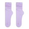 Socks High Elasticity Moisture Wicking Comfortable Pure Color Summer Mid Tube Socks for Adult