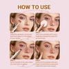YOUNG VISION 4 colors Waterproof & Sweatproof Blush Freckle Pen,4-in-1 Liquid Blush & Freckle Stamp for Blush Eyeshadow Lip Mousse
