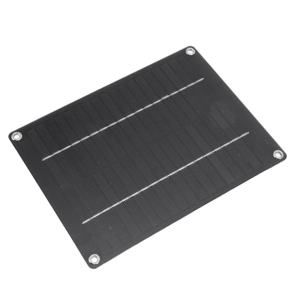 Solar Panel 10W Portable Compact Thin Waterproof Flexible Solar Charging Panel for Car Home Boat