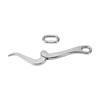 4in Quick Release Hook for Lifeboats 316 Stainless Steel Polished Antirust Boat Hardware Accessories