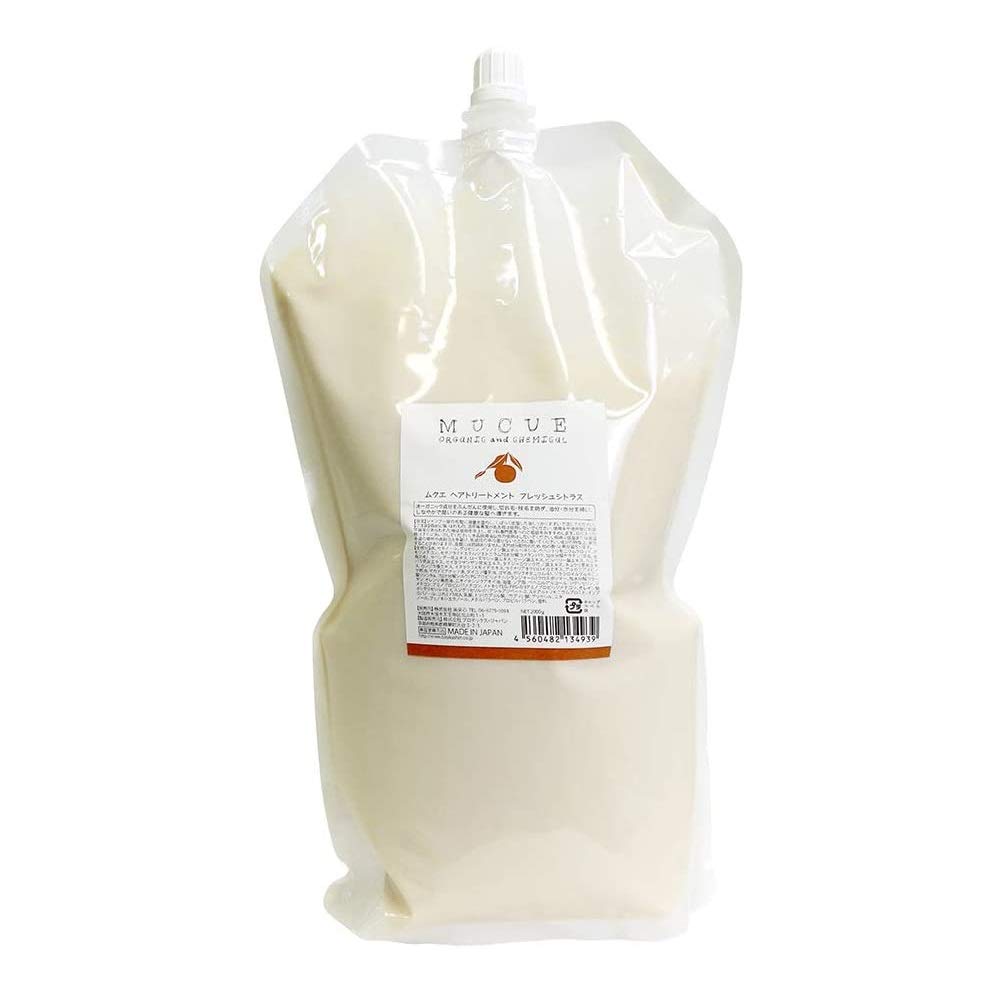 

Mucue Hair Treatment Fresh Citrus 2000g Refill Cream Clear