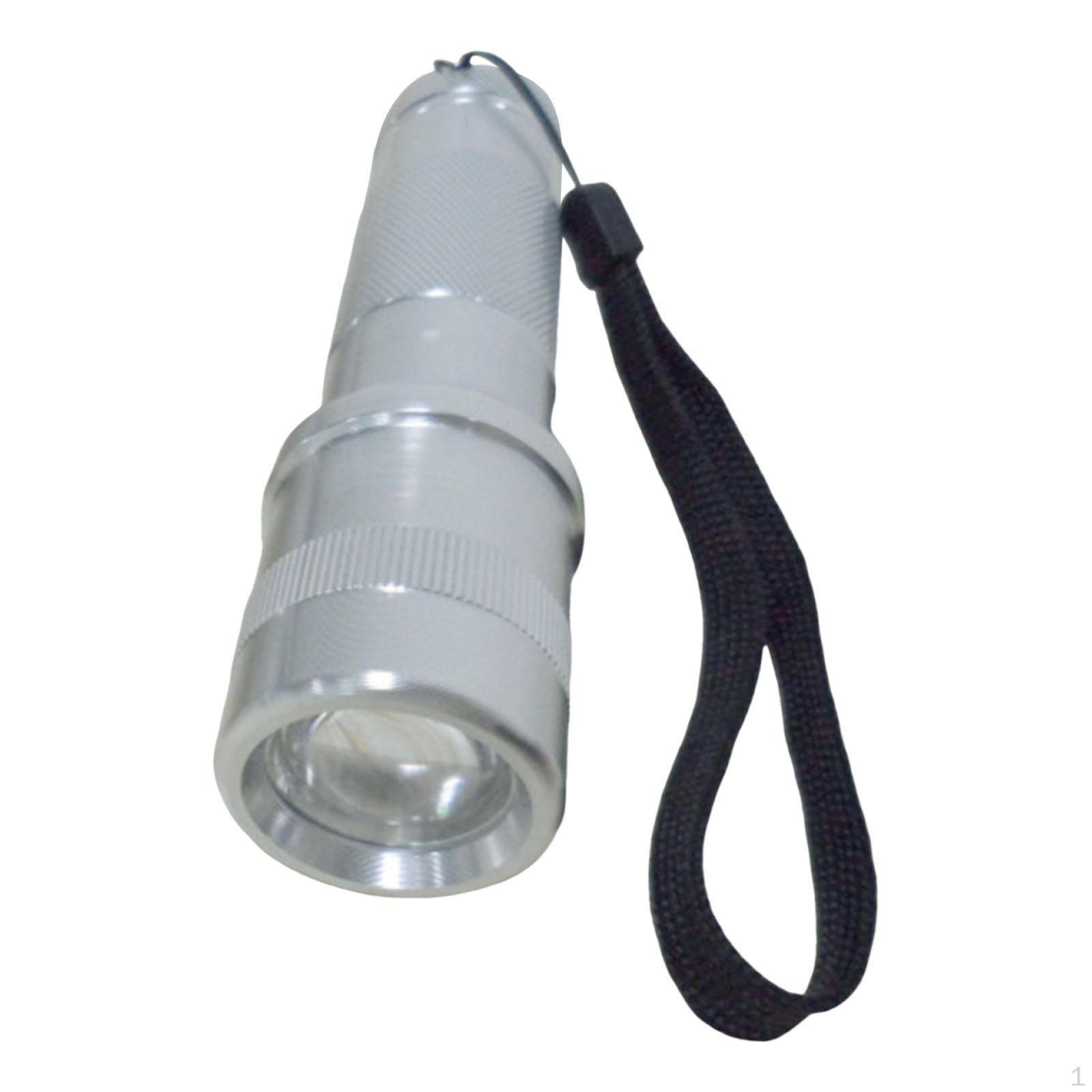 

Ручной фонарик Портативный фонарик для выживания 10 цветовых вариаций светодиодный карманный 4 режима для серебряный