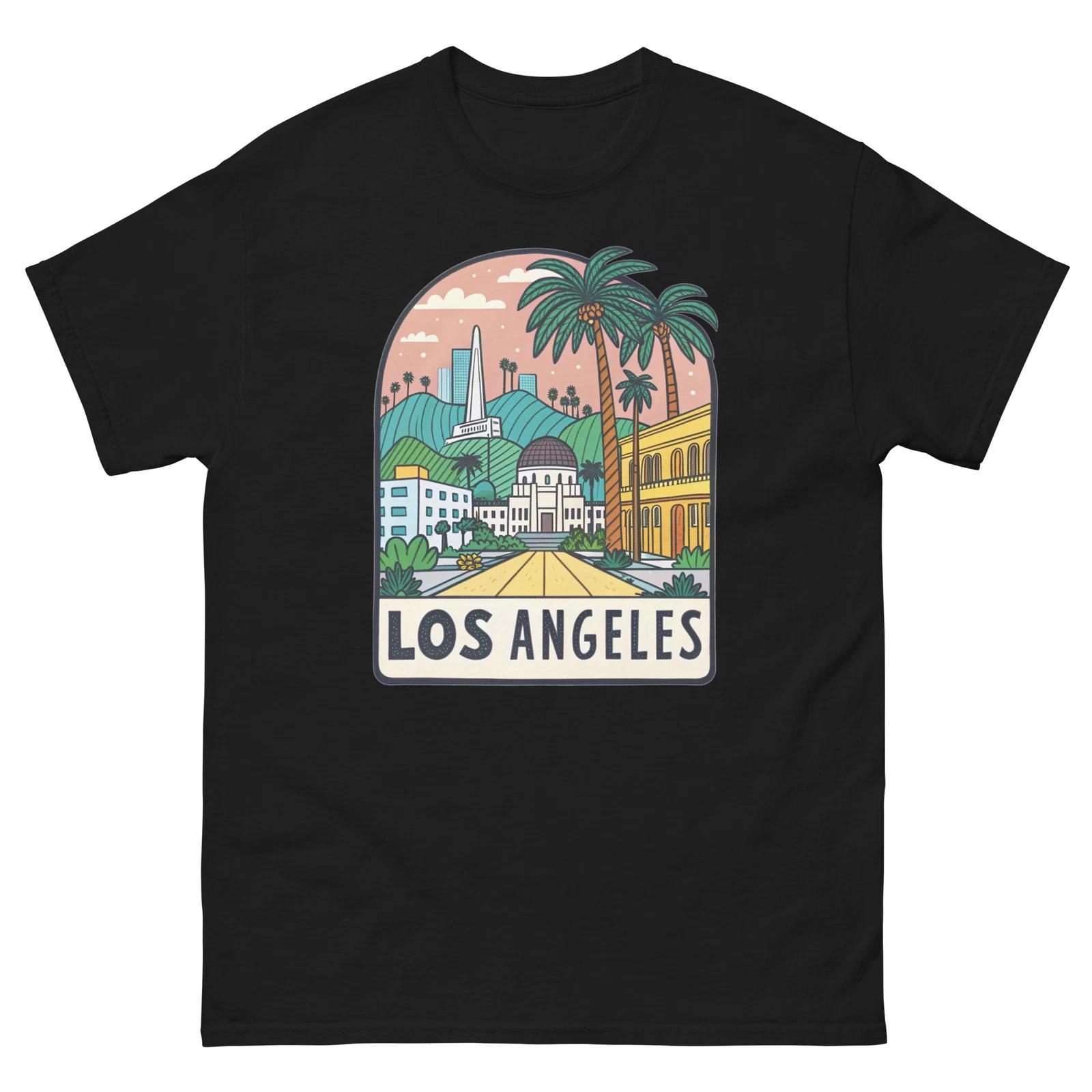 Los Angeles World Travel Urban Area City T-Shirt M