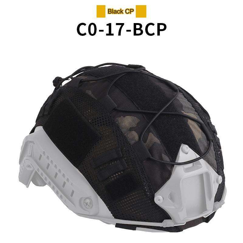 1 PC Multicam Tactical Helmet Cover for Fast MH PJ BJ OPS-Core Helmets Fast Helmet Protector Elasticated Cord with Elastic Cord