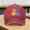 Cappellino da Baseball Mese dell'Orgoglio LGBTQ Amore Rispetto Libertà Estivo Trendy Cappellino Trucker Unisex Donna Stampa Escursionismo Protezione Solare Cappellini da Baseball