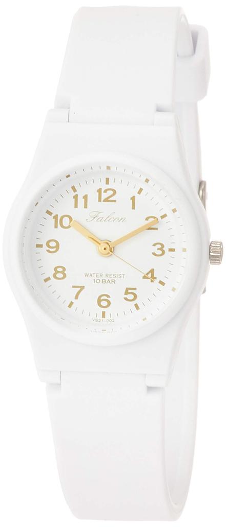 Citizen Falcon 10 ATM Water White Q&Q VS21-002 Women's Watch, Resistant,