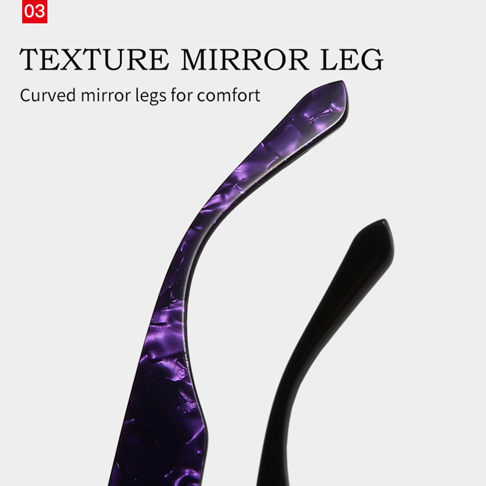 Bílá Modrá Keramická barva Obdélníkové Outdoor Trend Square Progresivní multifokální brýle na čtení +0,75 až +4