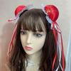 2000S Lace Bowknot Hair Bun Cover Side Clip Animes Maid Hair Clip Teens Headwear
