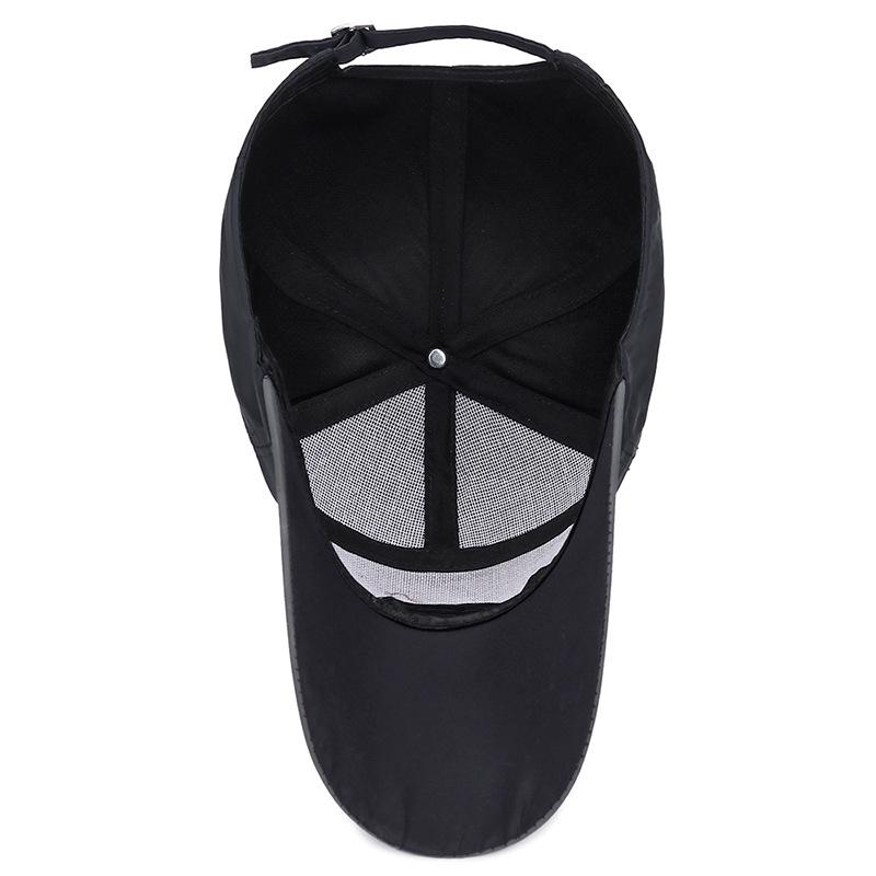 Spring and Autumn Extended Brim Sunshade Baseball Cap, Outdoor Casual Quick-drying Fishing Cap