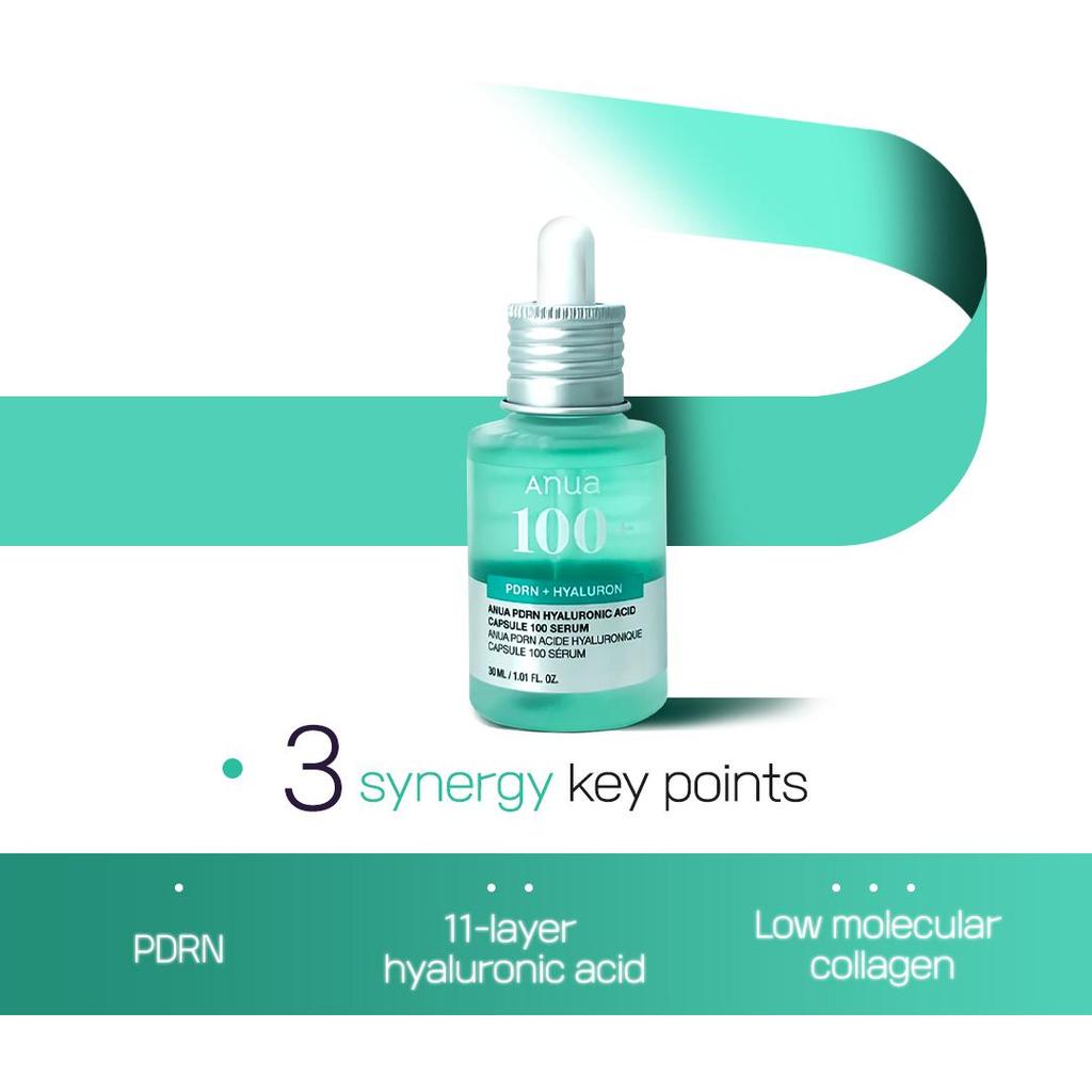 [ANUA] PDRN Hyaluronic Acid Capsule 100 Serum 30mL