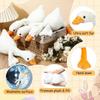 6/16PCS One Silly Goose Party Favors Stuffed Animal Plush Toy Baby Shower Birthday Party Gifts (Size:25CM)