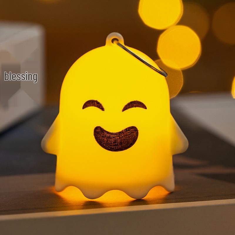 Halloween Miniature Ornaments: Mini Pumpkins, Lanterns, Trick-or-Treat Ghosts, Hanging Party Props