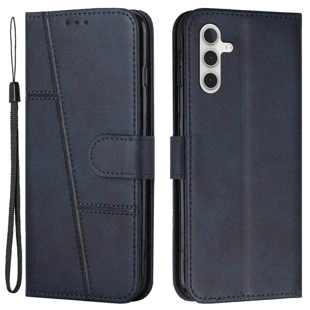For Samsung Galaxy A55 5G Cell Phone Case Wallet PU Leather Phone Stand Cover