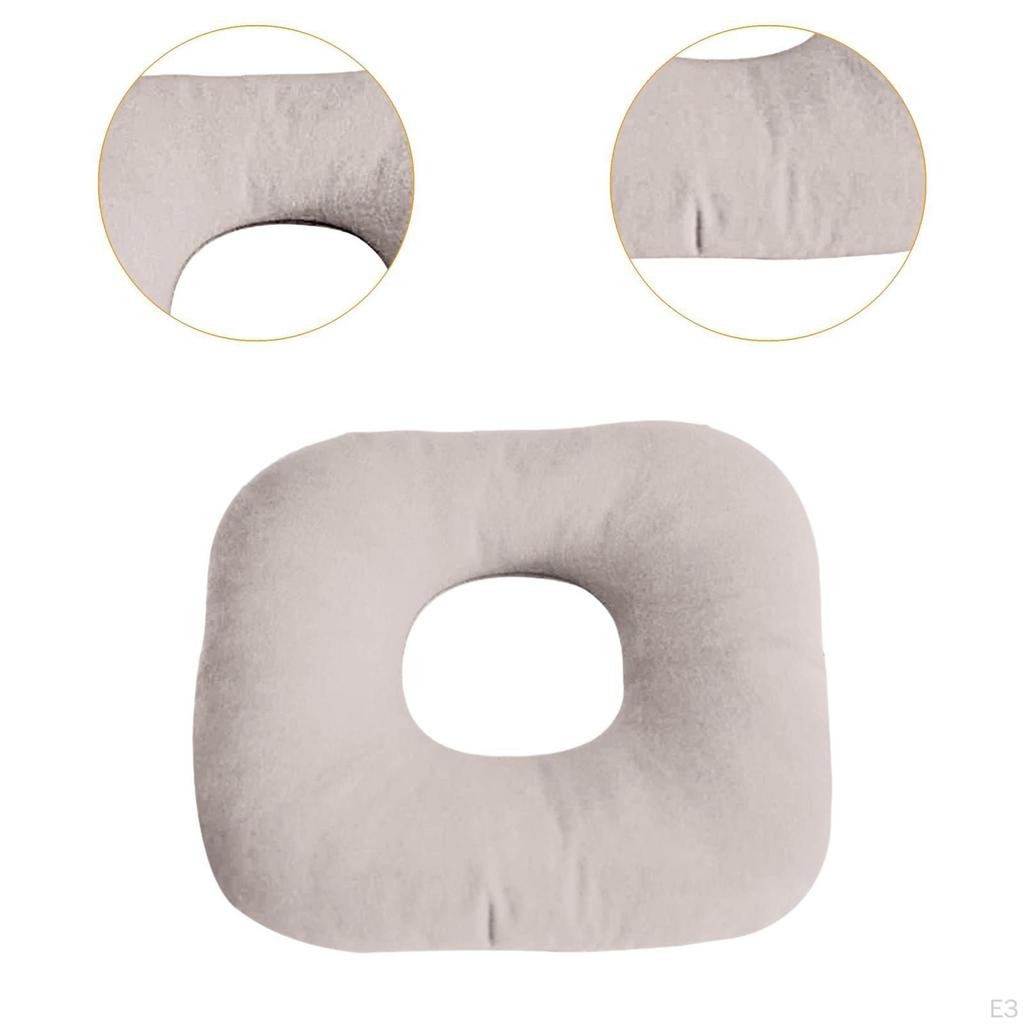 Ear Piercing O Shaped Pillow Guard Cushion Side Sleeping for Bedroom Sofa Relaxing