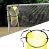 Foldable Soccer Ball Net Quality Mesh Football Shooting Goal Net Football Throwing Target  Outdoor
