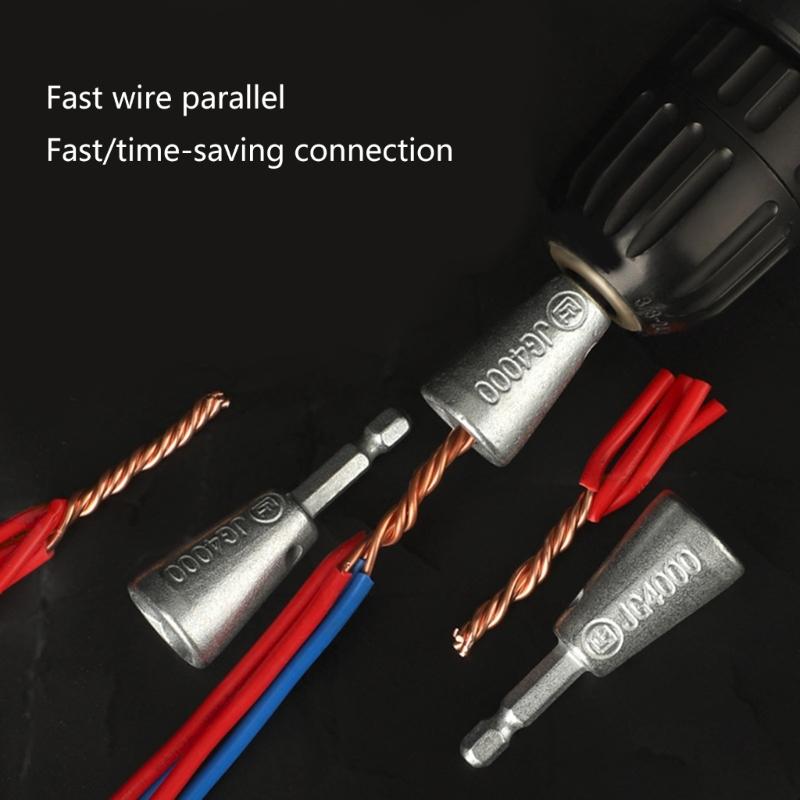 Narzędzie do skręcania przewodów 6mm 3-drożne 5-drożne narzędzie do ściągania izolacji z przewodów złączka do przewodów ściągacz izolacji do kabli elektrycznych