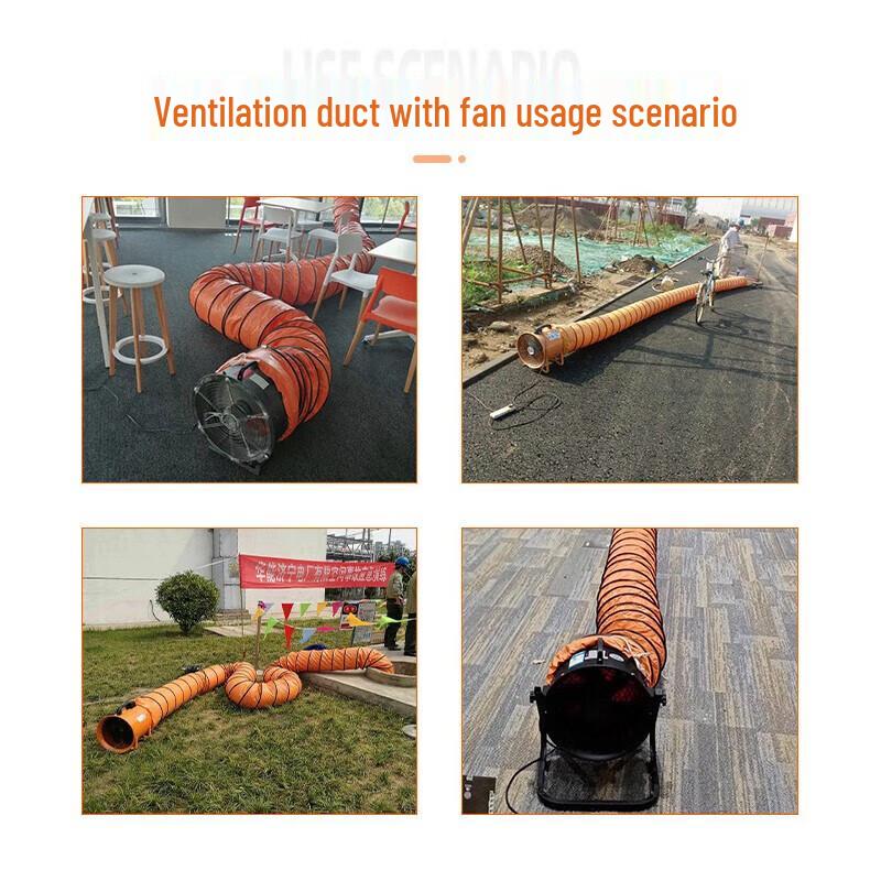 Bingyu JY-342 PVC Flexible Industrial Ventilation Duct