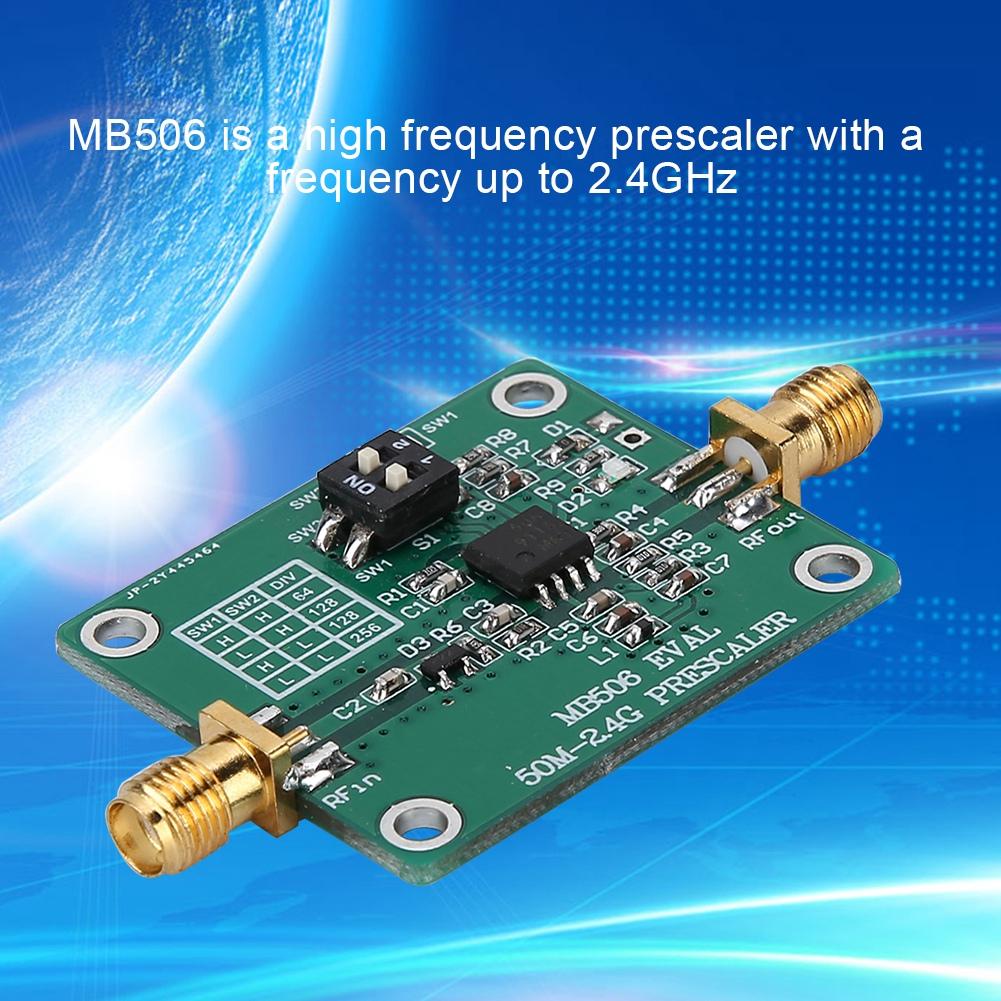 MB506 Module 2.4GHz Microwave Prescaler 64 128 256 Frequency Divider For DBS CATV Transceiver