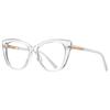 New Cat's Eye Glasses Frame Female Anti Blue Light Reading Glasses Finished Presbyopia Eyeglasses  Prescription Glass