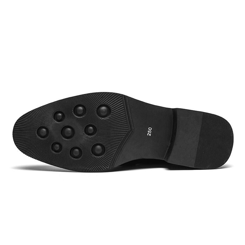 Italská luxusní značka Mokasíny Pánské Černobílé Barvy Kožené Boty Nazouvací Měkká podrážka Ležérní boty Svatba Mokasíny