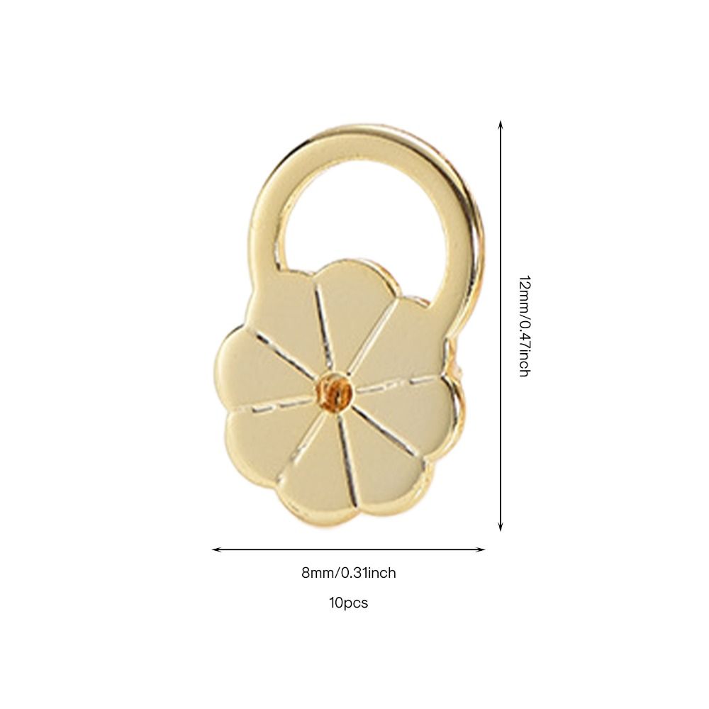 White Gold Earring Backs Gold Large Earring Backing Earring Backs Stopper  For Heavy Earrings