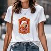 Unisex Tshirt Russian Folk Slavic Graphic Print Multiple Patterns Matryoshka Doll Letter Tee Casual Short Sleeve Cotton Tops