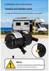 33 Small Electric RV/Yacht Diaphragm Water Pump, Boosted Self-Priming System with Pressurizing Tank and Stabilized Supply
