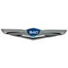 Car modification car stickers 3D metal badge hood decal high-end decorative stickers for Volvo S60  with logo car accessories
