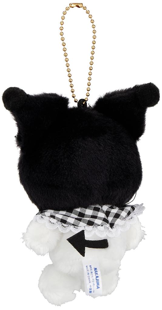 Nakajima Corporation Kuromi Gingham Lolita Mascot 168900-22