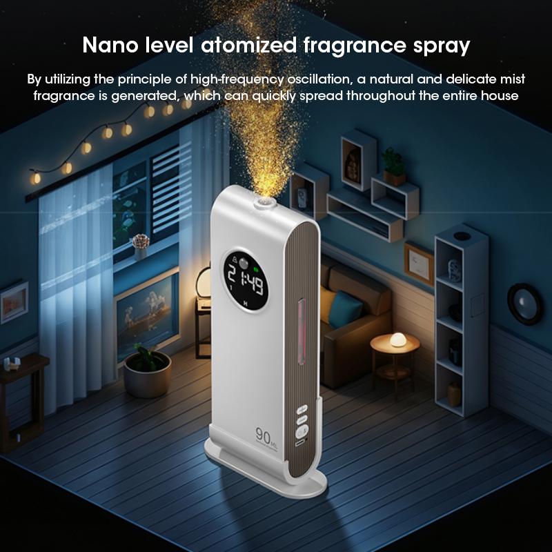 Mini Home Aromatherapy Machine Smart USB Charging Essential Oil Diffuser Automatic Aromatherapy Atomization Air Purification