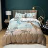 Forest Animal Combination Soft Duvet Cover Set Print Bear/Fox/Owl/Hedgehog/ Fawn/ Hamster/Snail Warm Comforter Set Cover Bedrom Bedset 3d