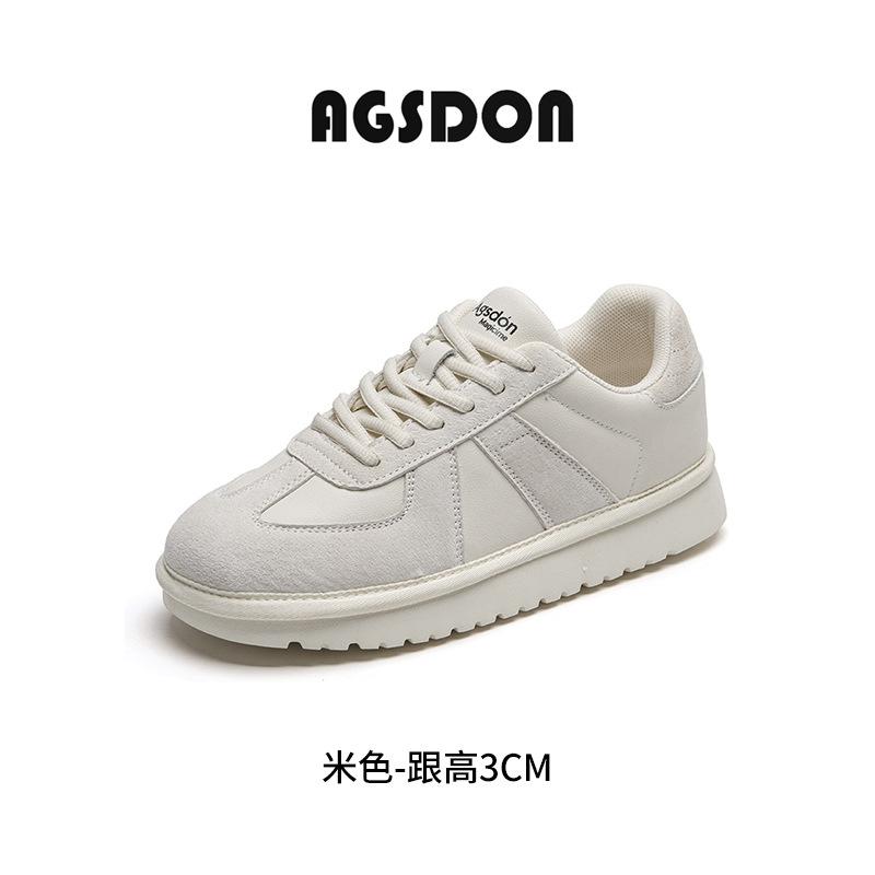 

Augustus Dengde training shoes women s 2025 new autumn and winter thick baseplate shoes niche retro casual sports shoes 40