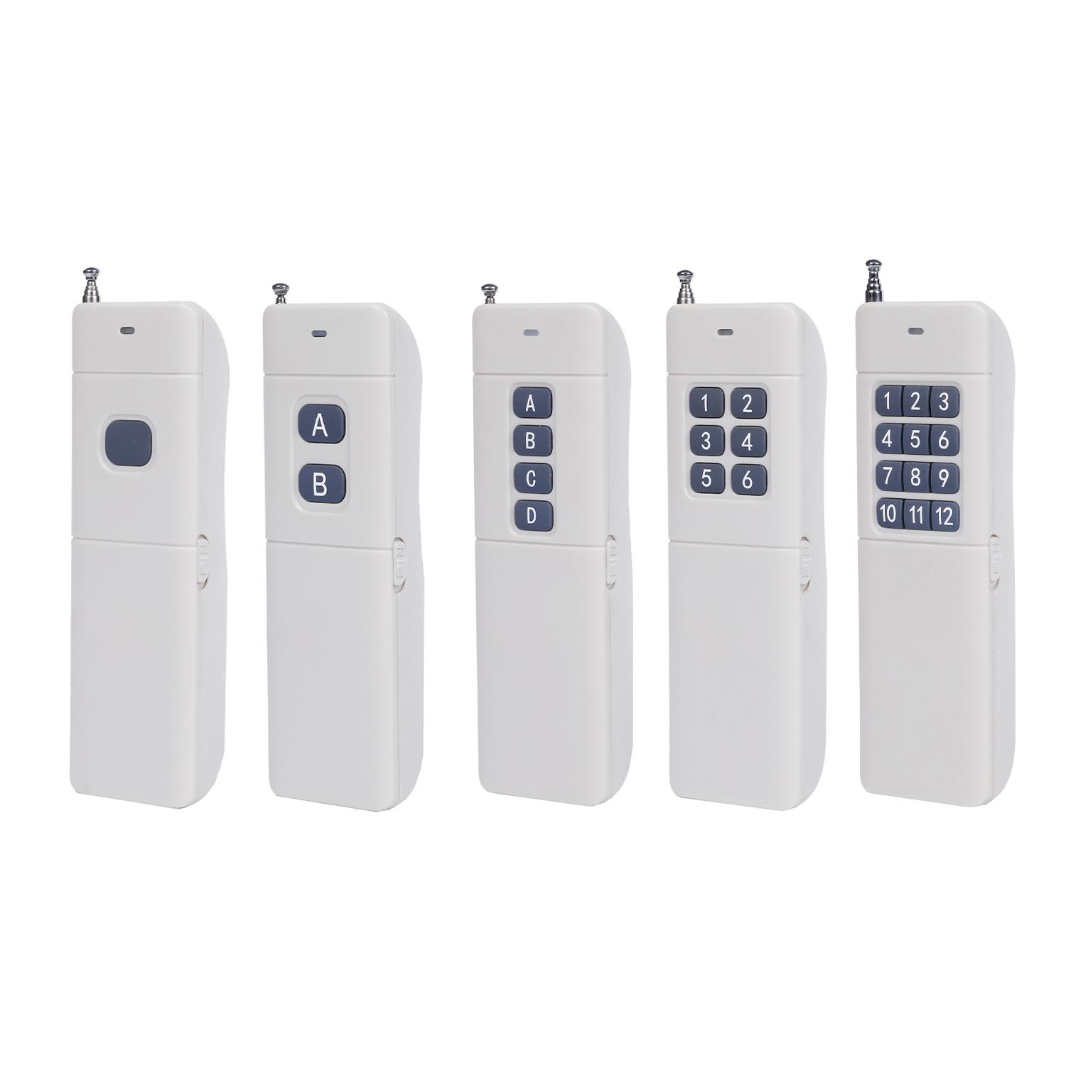 433Mhz Remote Control Switch 5Km Wireless Remote Control  Rf Door Remote Control 433MHz