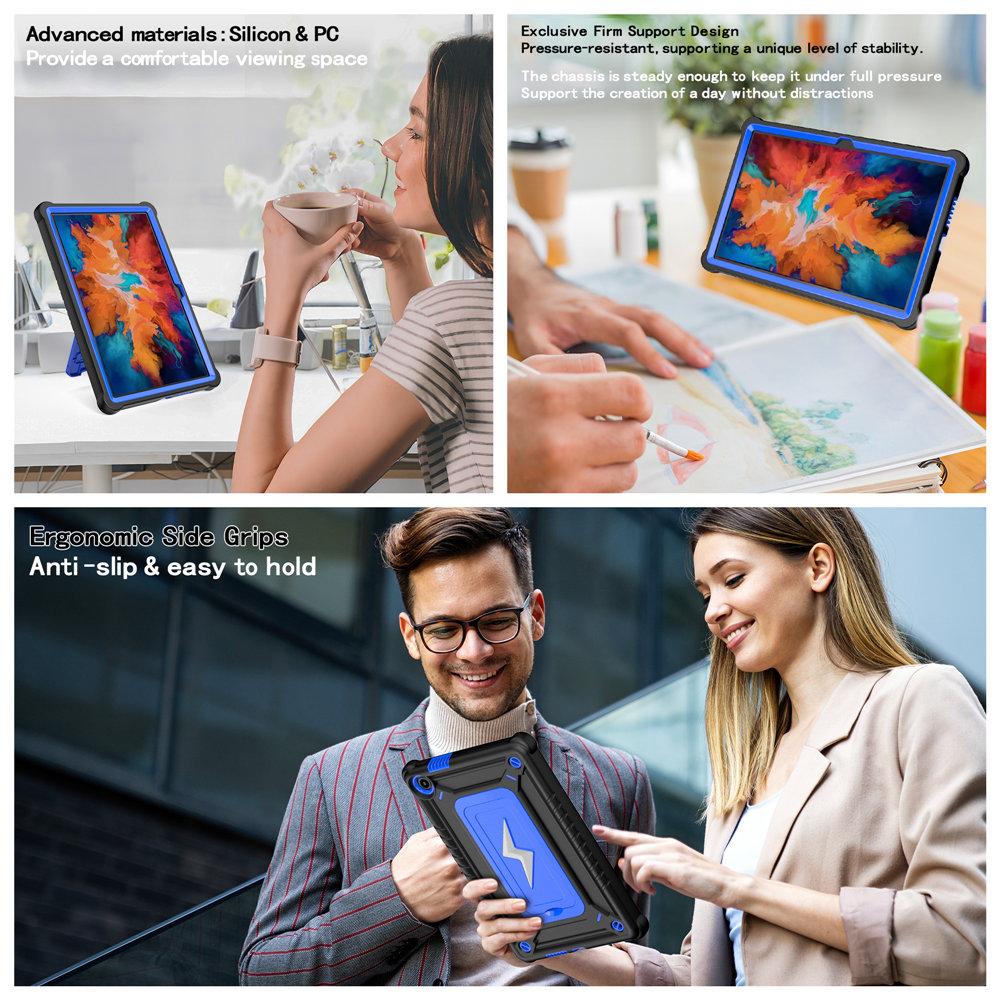 Pouzdro pro Lenovo Tab 10.1 2025 TB311FU TB311XU Armor Kryt se stojánkem pro Lenovo Tab K10C K10 2. generace Pouzdro pro děti