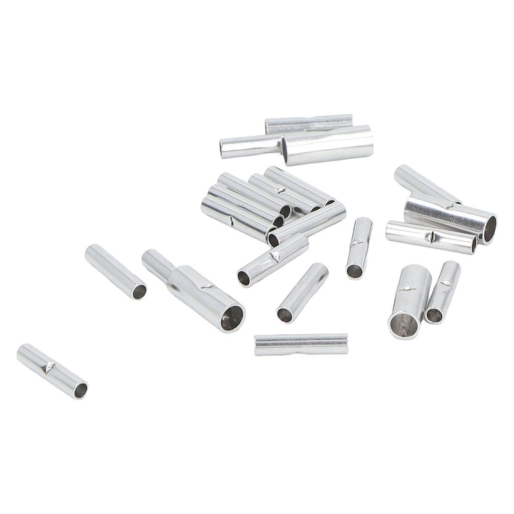 200Pcs Wire Ferrule Copper Male Female Crimp Terminal Connector for Machine Equipment