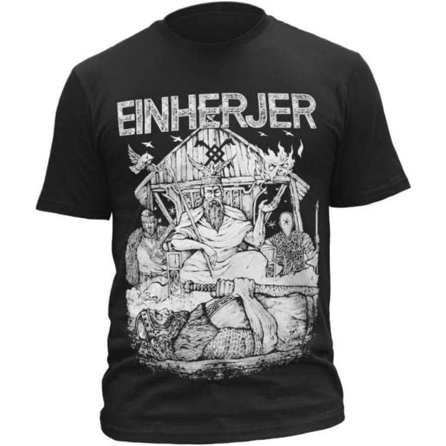 Razamataz Einherjer  Midgardsblot  (Black) T-Shirt XXXXXL разноцветный