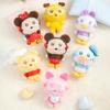 TOP TOY Disney Mickey Family [Sleepy Eyes] Plush Toy Series [1 Piece] Pop Mart Gachapon Blind Box Figure Plastic Model Premium Toy Zootopia Stitch