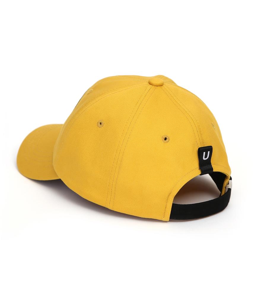 Eondeokeonteulol Cotton Logo Ball Cap Ground Uc / Classic B B / D Mustard