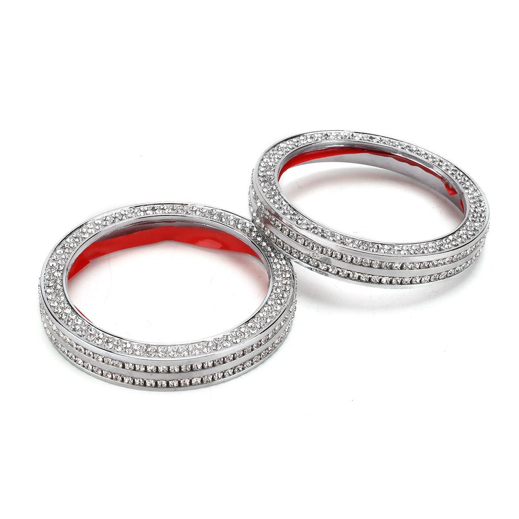 2 buc. Inele decorative pentru butoanele de aer condiționat, înlocuitor pentru Mercedes Benz GLE M GLK SL GLS SLK