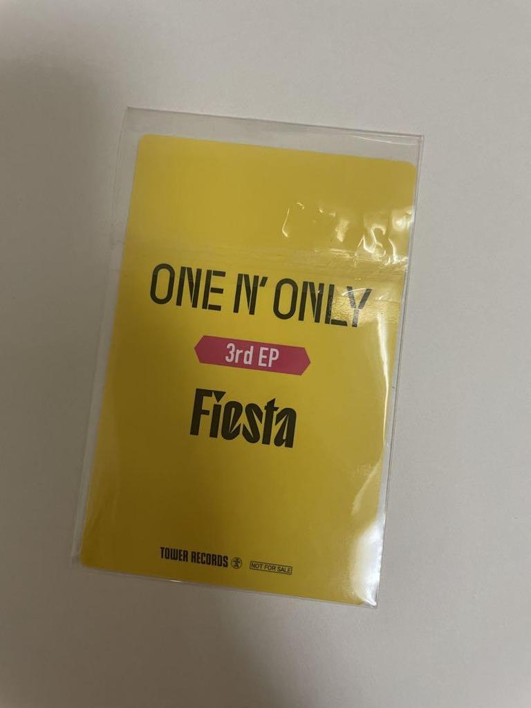 [USED] ONE N' ONLY Rei Sawamura Tower Records Shibuya Limited Trading Card