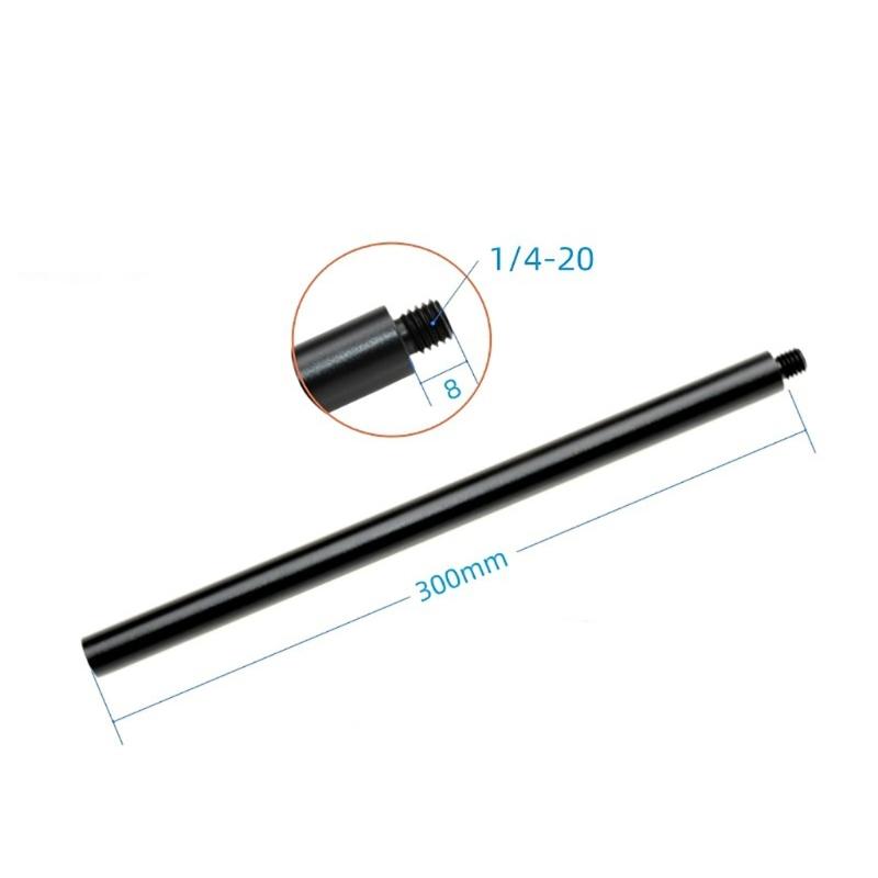 Universal Aluminum Extension Arm 1/4 Male Female Connectors Port Extension Rod Poles for Action Camera & Tripods