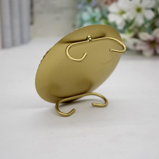 Goldener Kerzenständer, Hochzeits-Requisiten, Party-Requisiten, kreativ