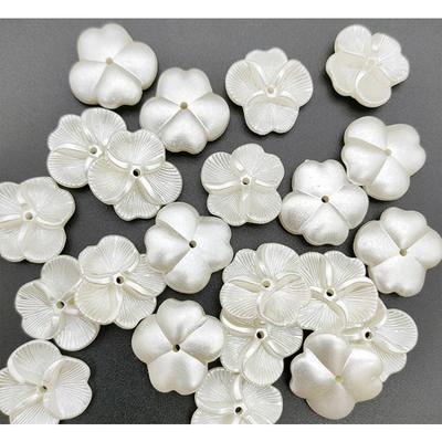 Kleidungszubehör Blumen DIY Handgemachte Kopfbedeckungen Haarspangen Brustblumen Nagelkunst Imitation Perlen Blütenblätter