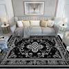 Chinese Style Carpet Living Room High-end Luxury American Hairless Tea Table Rug Short Velvet Bedroom Bed End Floor Mat Lounge