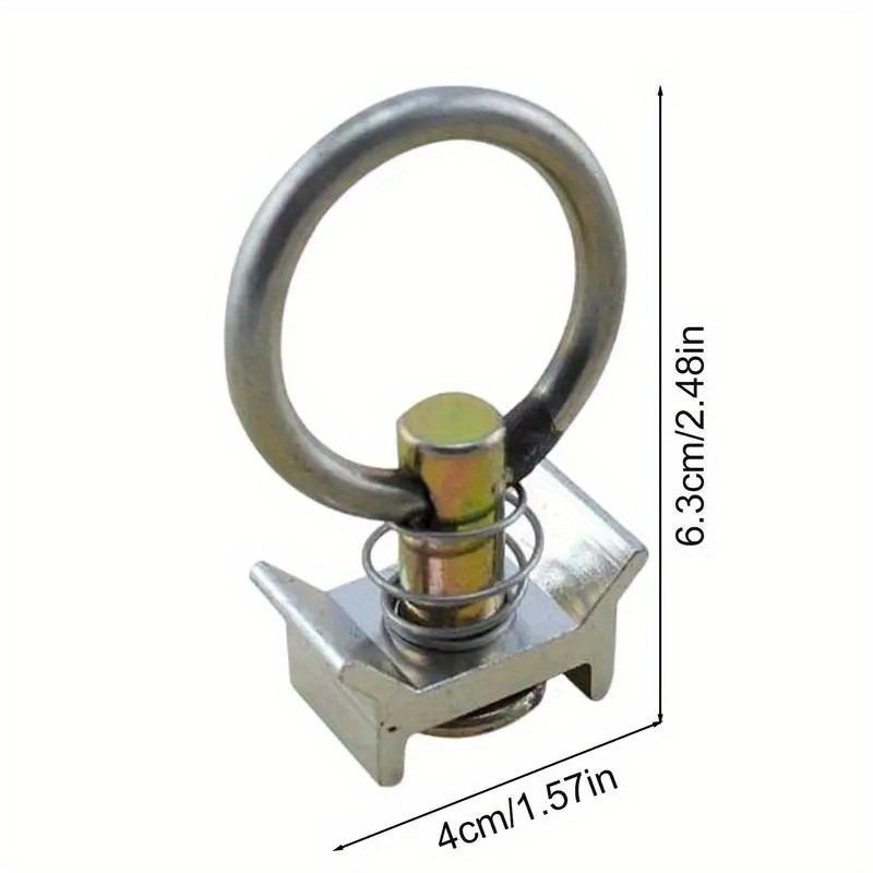 L Track Cargo Rail Aluminum Delivery Tie-Down Rail for Enclosed Trailer L-track Cargo Fixing for Travel Transfer Long-Distance