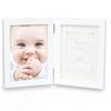 Customizable Waterproof Fashionable Baby Hand Foot Print Photo Frame Painting Surface Newborn Souvenir New Zealand Pine Gift Set