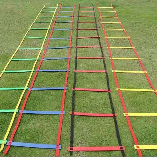 Multi-Functional Folding Agility Ladder for Fitness & Children s Coordination Training