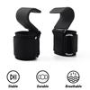 2Pcs Non-Slip Weight Lifting Hooks Premium Straps for Deadlift Pull Up Exercise Fitness Training