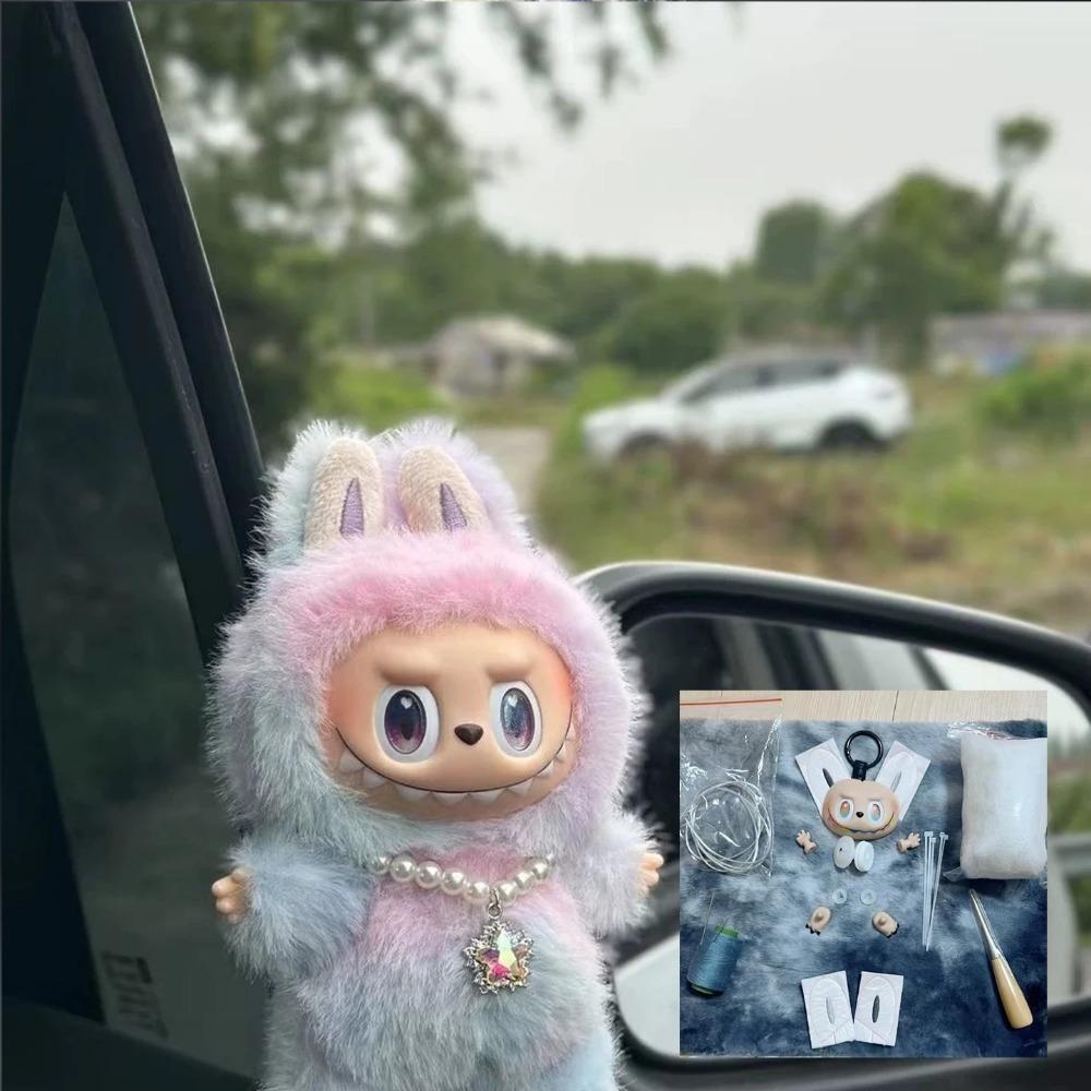 

Новый Для Labubu Полный Набор Материалов для Изготовления Кукол DIY Производство Трендовые Игрушки Подвески для Сумок Настольные Украшения Аксессуары